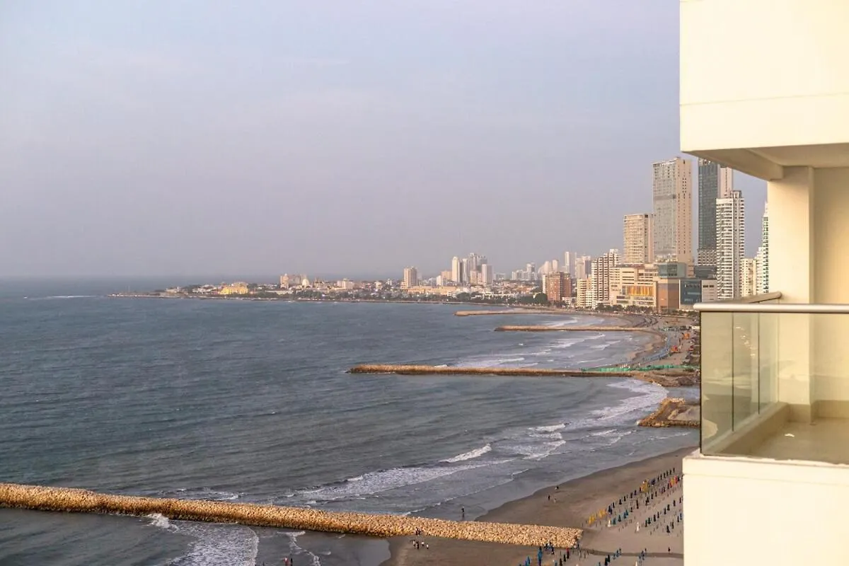 Majestic Apt With An Ocean View Palmetto Beach Cartagena Colombia