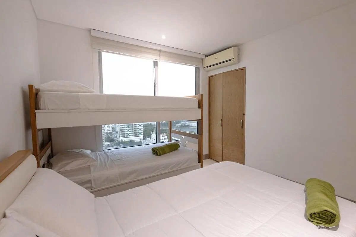 Majestic Apt With An Ocean View Palmetto Beach Cartagena