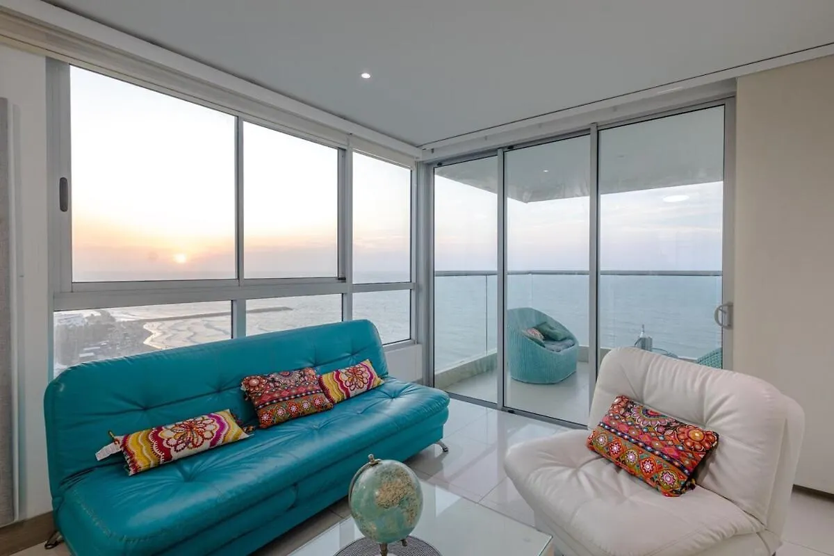Apartment Majestic Apt With An Ocean View Palmetto Beach Cartagena